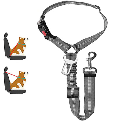 The Pet Protect 2-in-1 Dog Seatbelt with Headrest Restraint