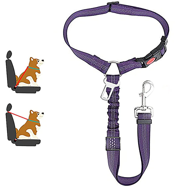 The Pet Protect 2-in-1 Dog Seatbelt with Headrest Restraint