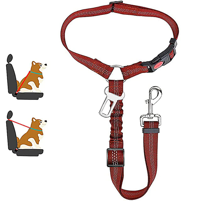 The Pet Protect 2-in-1 Dog Seatbelt with Headrest Restraint