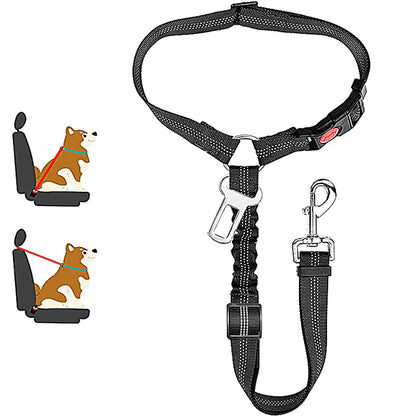 The Pet Protect 2-in-1 Dog Seatbelt with Headrest Restraint